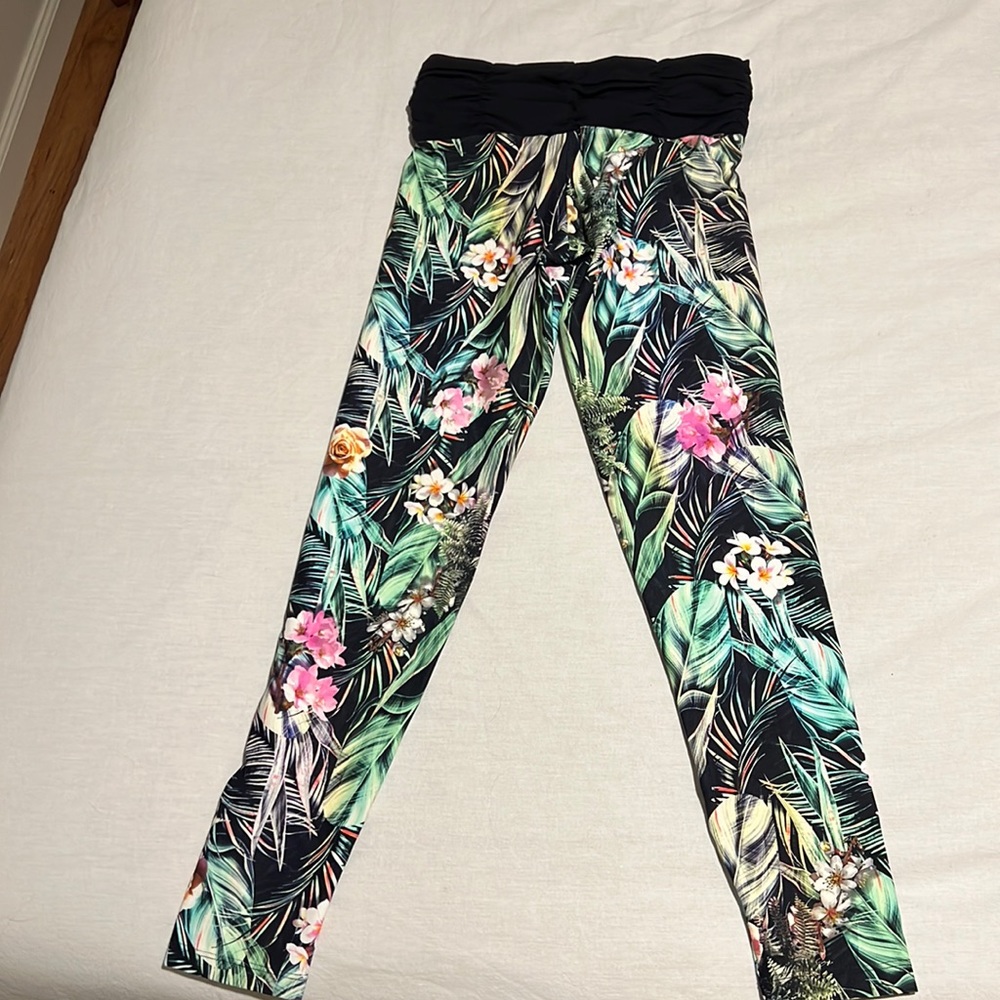 Floral leggings